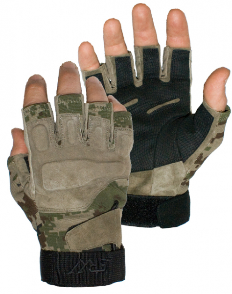  SOCOM (1/2), SURPAT ()|SOCOM Gloves Half Fingers, SURPAT /Suede Leather