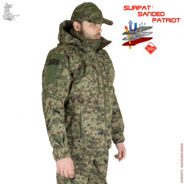 Куртка ПАТРИОТ Мембранная SURPAT® |"SURPAT® PATRIOT" Membrane jacket, SURPAT® 