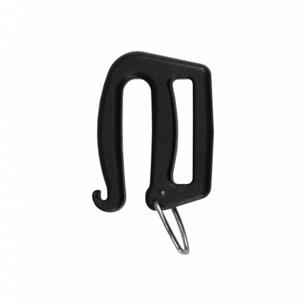 Пряжка 2х щелевка Ремонтная 25 мм Чёрный