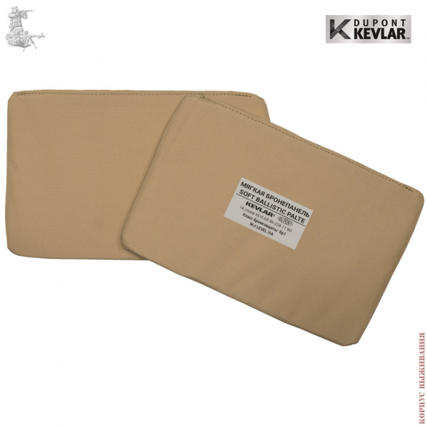 Мягкая Баллистическая панель Боковая (L) THORAX (комплект 2 шт.)