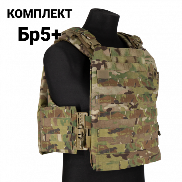 Бронежилет THORAX CONCEPT ROC Бр5+ MultiCam® (комплект с бронеэлементами)