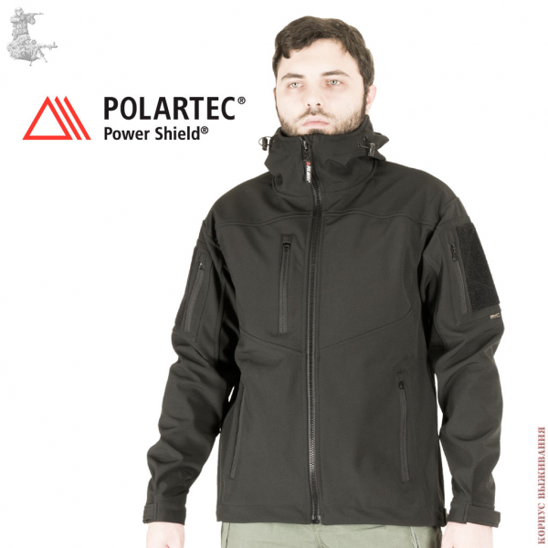 Куртка SOFTSHELL SRVV® Черная