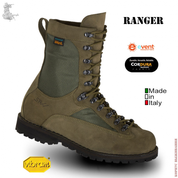 Ботинки Ranger SRVV® Оливковые|Ranger SRVV® Olive Boots