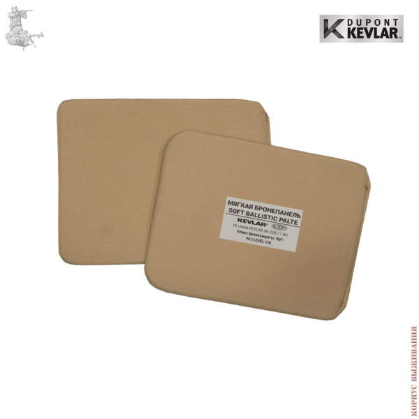 Мягкая Баллистическая панель Боковая (M) THORAX (комплект 2 шт.)