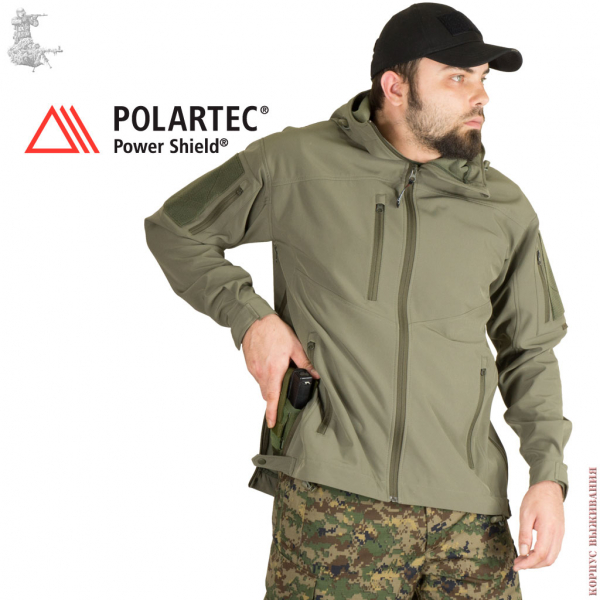 Куртка SOFTSHELL SRVV®  Оливковая