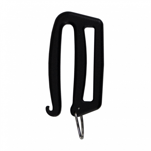 Пряжка 2х щелевка Ремонтная 40 мм Чёрный